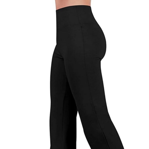 Boot-Cut Yoga Pants Tummy Control - Picture 2 of 5